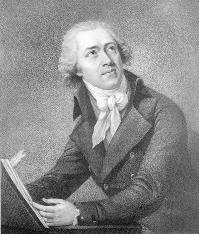 Leopold Kozeluch, gegraveerd door William Ridley, 1797 door English School